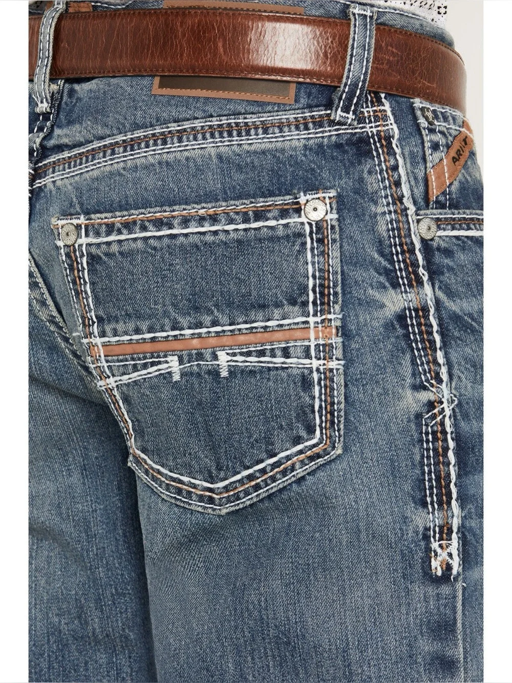 ARIAT MEN'S M4 COLTRANE DURANGO RELAXED BOOT CUT JEANS 34/30 WESTERN COUNTRY